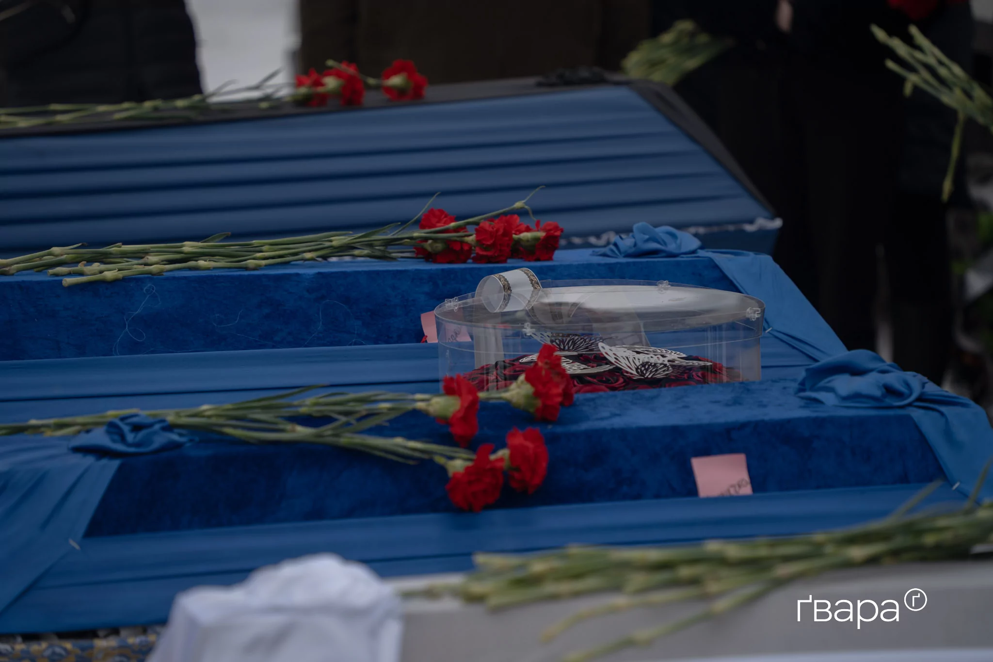 похороны отца и трех детей Богодухова
