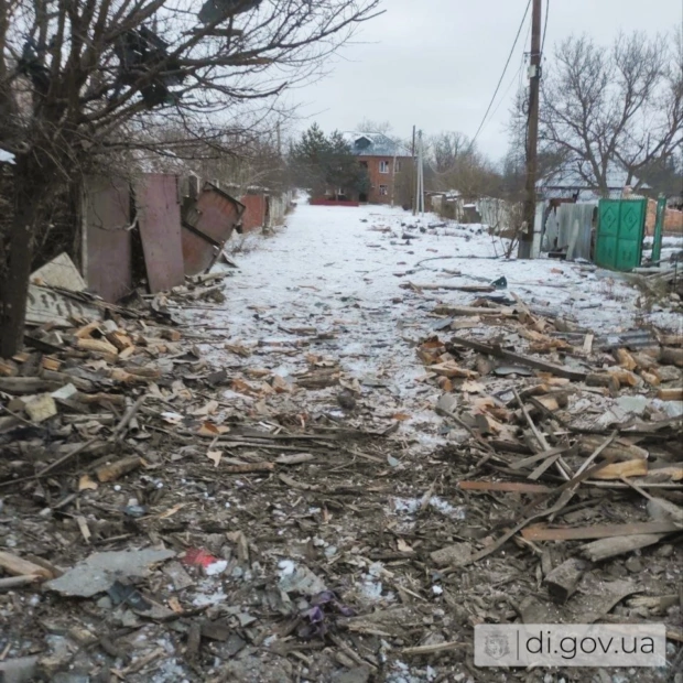 Последствия обстрелов в Цупивке