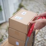 Коробки с товарами для отправки покупателю